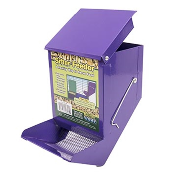 Ware 00705 Sifter Feeder with Lid, Metal