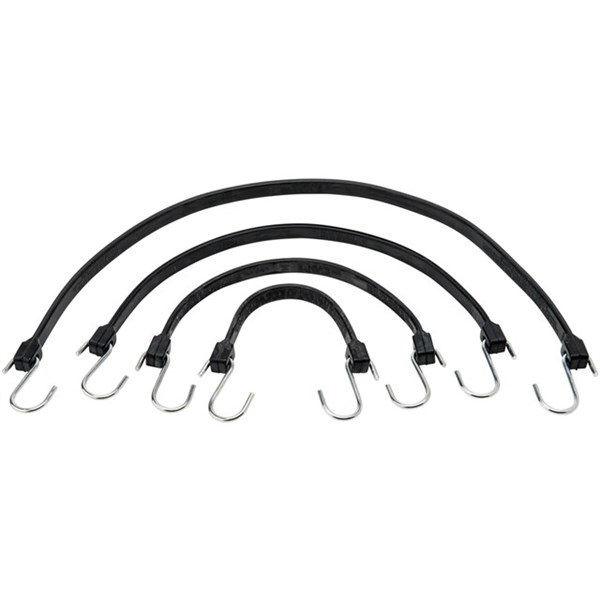 Keeper 06360 Bungee Cord Assortment, EPDM, S-Hook End