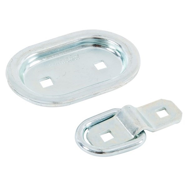 Keeper 89312 Anchor Point, Oval, Recessed, Steel - 2