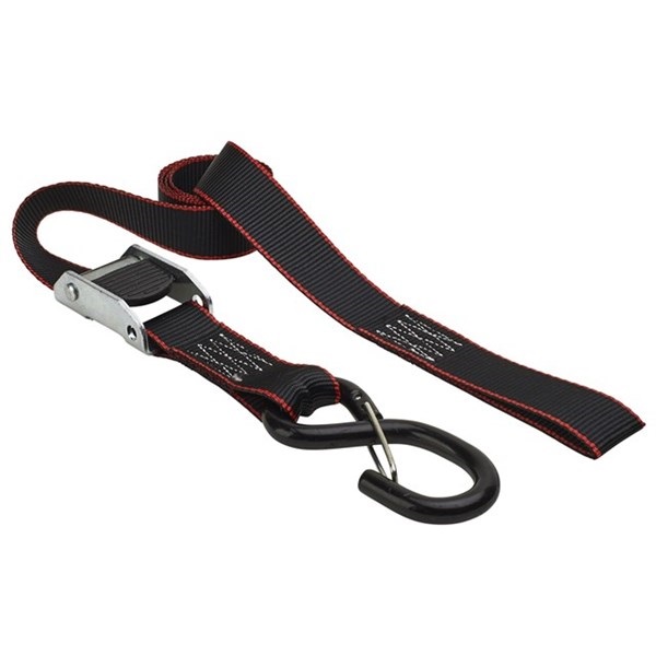 Bow Safety Strap, Keeper, 1-1/4 in W, 4 ft L, Black/Blue, 400 lb Working Load - 2