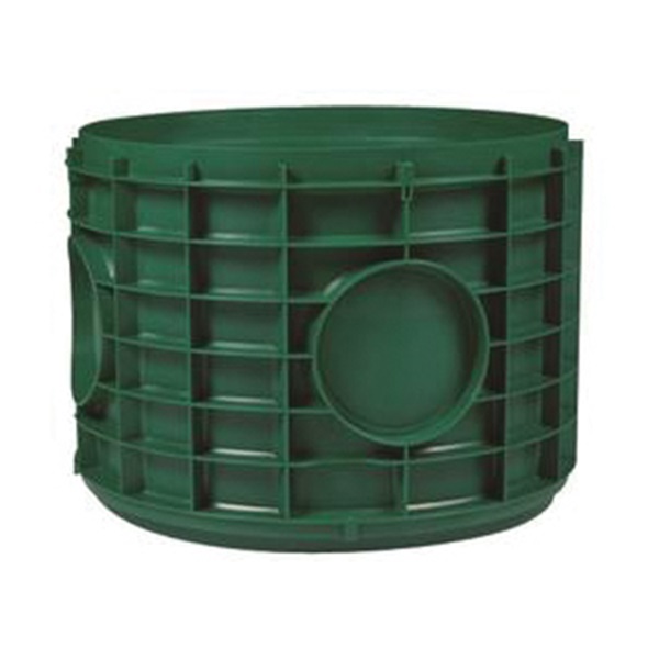 20x12-RIS-GREEN Riser, 20 in Dia x 12 in H Dimensions, Polypropylene, Green