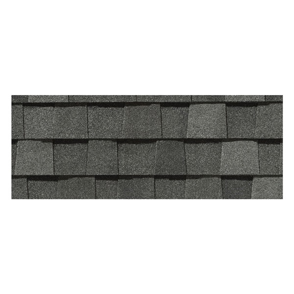 Landmark Series 620719 Shingle, 38-3/4 in L, 13-1/4 in W, Asphalt/Fiberglass, Georgetown Gray