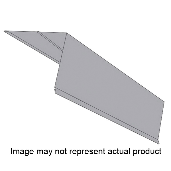 ME11230-CB Hemmed Roof Edge, 10 ft L, Steel, Charcoal