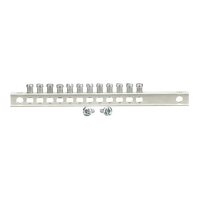 GE Industrial Solutions PowerMark Gold TGK12 Ground Bar Kit, 12 -Terminal