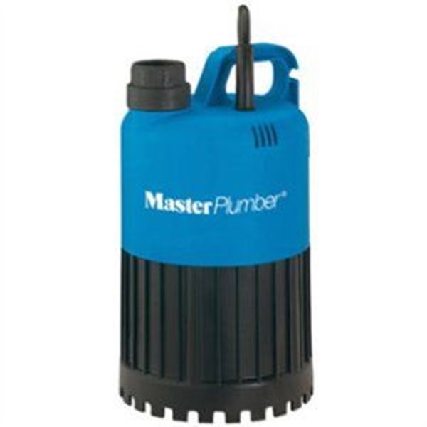 Geyser Series 540114 Submersible Utility Pump, 3 A, 1/2 hp, 3000 gph, Thermoplastic