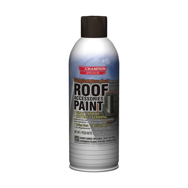 4194872 Roof Accessory Spray Paint, Flat, Hickory, 10.5 oz, Can