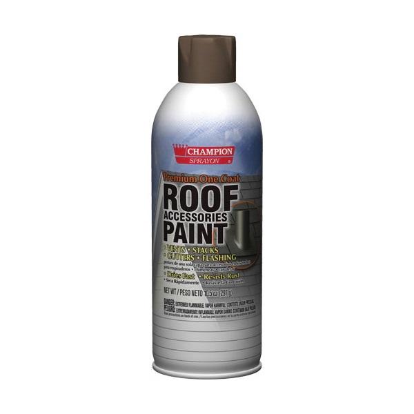 4194862 Roof Accessory Spray Paint, Flat, Cedar, 10.5 oz, Can