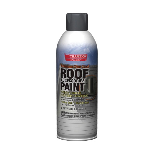 4194868 Roof Accessory Spray Paint, Flat, Slate, 10.5 oz, Can