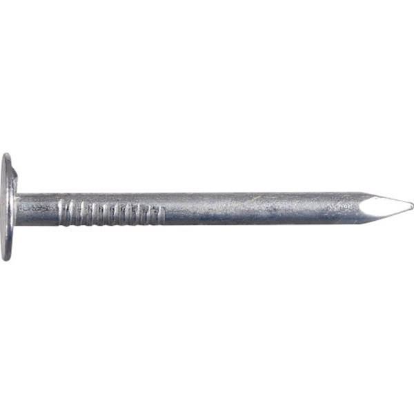 Roofing Nails, Fas-N-Tite, Electro-Galvanized, 1-1/2 in, 1 lb, - 2