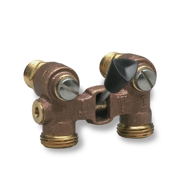 Watts 2 Series 2T-M2 1/2 Shut-Off Valve, 1/2 in Connection, Male Threaded, 150 psi Pressure, Brass Body