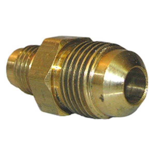 17-4229 Reducing Pipe Union, 3/8 x 1/4 in, Flare, Brass, 150 psi Pressure