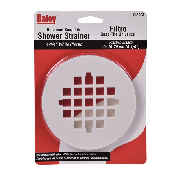 Oatey Snap Tite Shower Strainer Upgrade