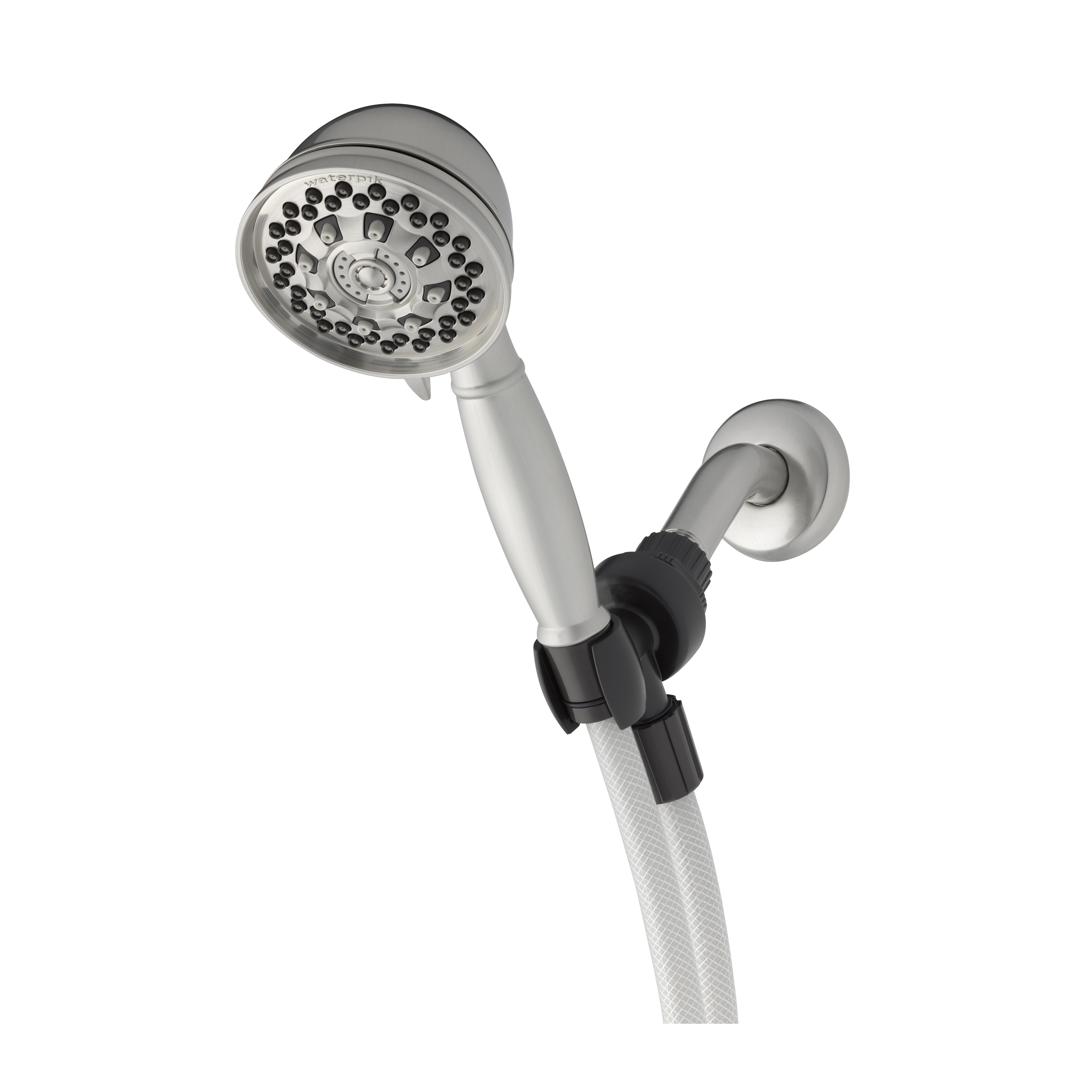 XAT-613E Fixed Shower Head, Round, 1.8 gpm, 1/2 in Connection, ABS, Chrome, 3-1/2 in Dia, 4-1/8 in W