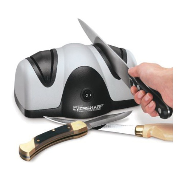 Presto EverSharp 08800 Electric Knife Sharpener, For: Sharpening Kitchen and Sport Knives