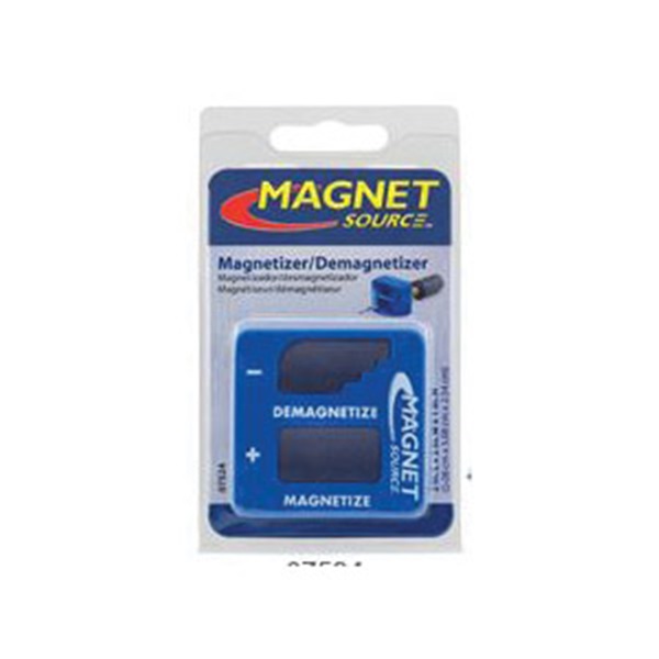 07524 Magnetizer and Demagnetizer, 2 in L, 2 in W, 1-1/8 in H, Ceramic/Plastic