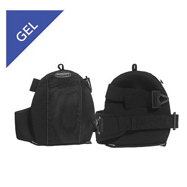 Bucket Boss GelDome Series 95300 Knee Pad, Poly Fabric Cap, Foam Pad, 2-Strap, Straps with Buckle Closure
