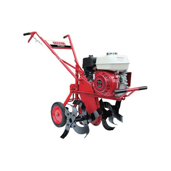 Maxim MT PRO RMT55H Rental Tiller, 163cc Honda GX160 Engine, 26 in Max Tilling W, 10 in Max Tilling D, Slasher Tine