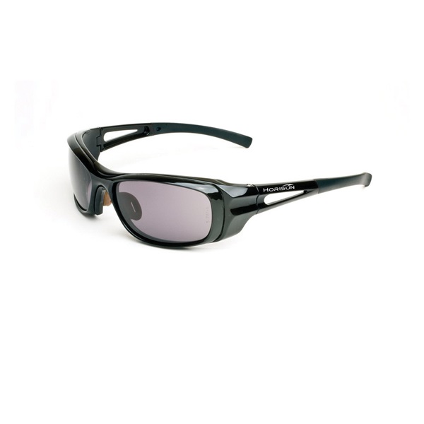 7411 Safety Glasses, Anti-Fog, Scratch-Resistant Lens, Full Frame, Shiny Black Frame