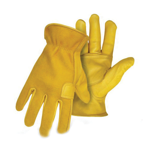 4086L Driver Gloves, L, Keystone Thumb, Deerskin Leather