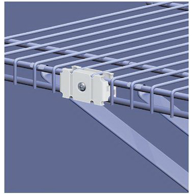 ClosetMaid 100200 Joiner Plate, Resin, White, Bracket Mounting