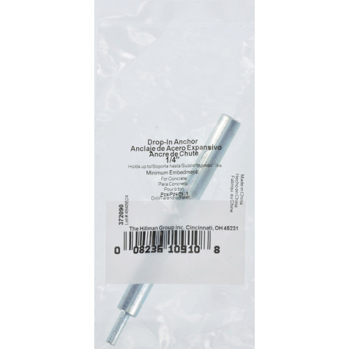 Drop-In Anchor Setting Tool, Hillman, 1/2 in - 2