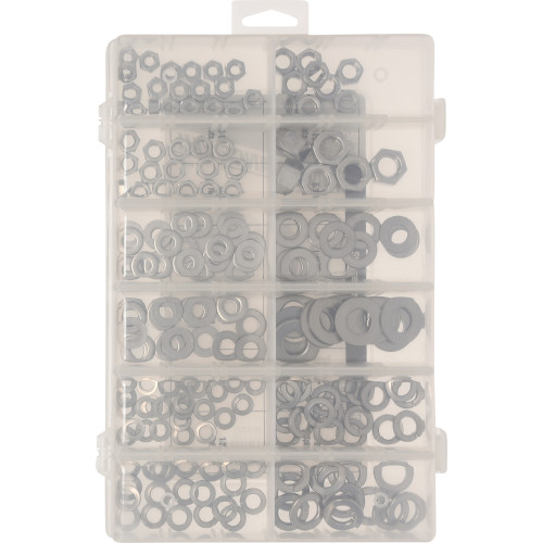 Maintenance PAK Series Nut and Washer Assortment, Hillman, Stainless steel, 210-Piece - 4