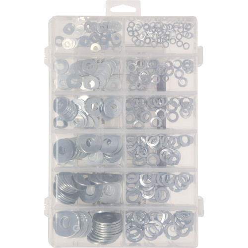 Maintenance PAK Series Washer Assortment, Hillman, Zinc, 310-Piece - 4