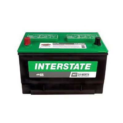 Interstate Batteries MT Series MT 65-1 Wet Battery, 65 Battery, 12 V Battery - 1