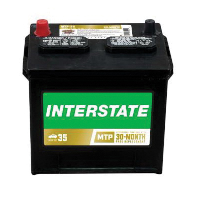 Interstate Batteries MTP Series MTP 35 Wet Battery, 35 Battery, 12 V Battery - 1