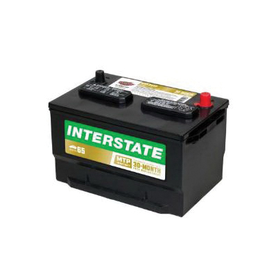 Interstate Batteries MTP Series MTP 65HD Wet Battery, 850 A Cranking Current, 65 Battery, 12 V Battery