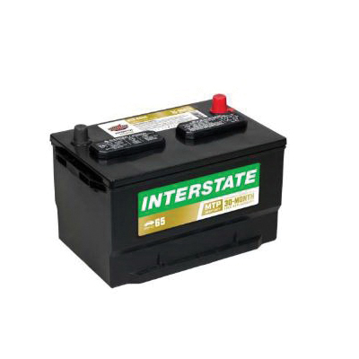 Interstate Batteries MTP Series MTP 65HD Wet Battery, 850 A Cranking Current, 65 Battery, 12 V Battery