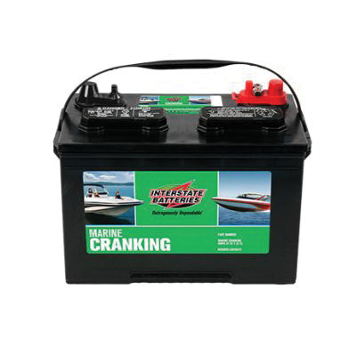 Interstate Batteries Marine/RV Series 27M XHD Starting Battery, Lead-Acid, 27MS Battery, 12 V Battery