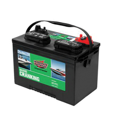 Interstate Batteries Marine/RV Series 27M XHD Starting Battery, Lead-Acid, 27MS Battery, 12 V Battery