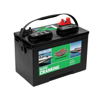 Interstate Batteries Marine/RV Series 27M XHD Starting Battery, Lead-Acid, 27MS Battery, 12 V Battery