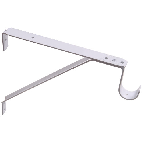 Hillman 852171 Shelf and Rod Bracket, 75 lb, 12 in H, Steel