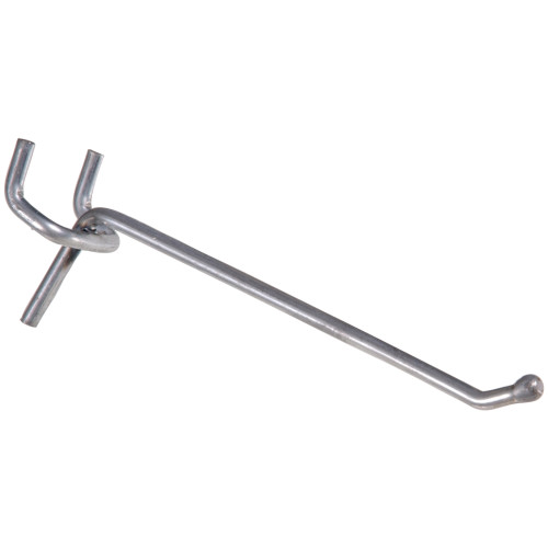 Hardware Essentials 853047 Pegboard Hook, 0.148 x 4 in, Steel, Zinc