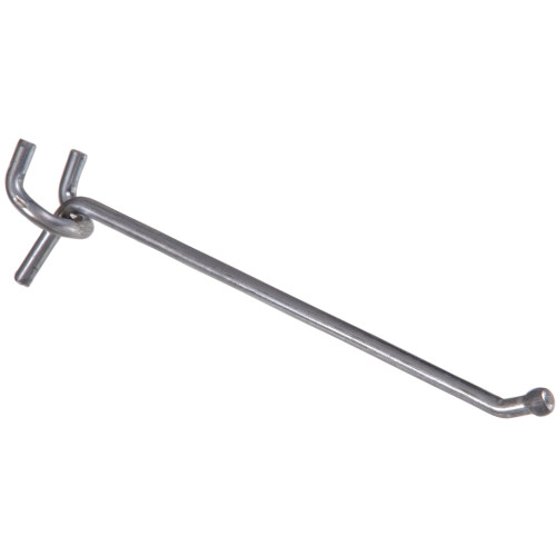 Hardware Essentials 853063 Pegboard Hook, 0.207 x 6 in, Steel, Zinc