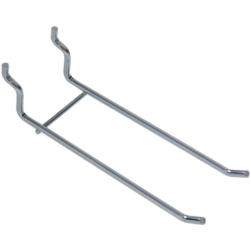 Hardware Essentials 853065 Pegboard Hook, 6 in, Steel, Zinc