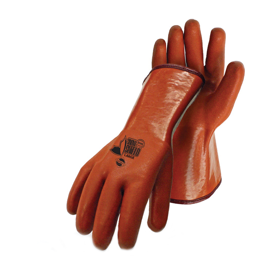 Snow Shield 3600L Insulated Driver Gloves, Men's, L, Open Cuff, Orange