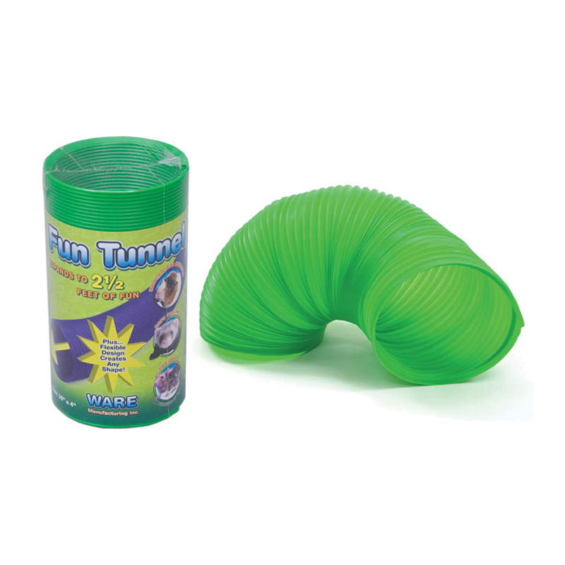 Ware 03292 Fun Tunnel, 30 in W, 4 in D, 4 in H, M, Plastic, Assorted