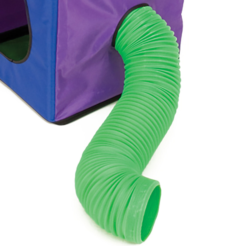 Ware 03292 Fun Tunnel, 30 in W, 4 in D, 4 in H, M, Plastic, Assorted