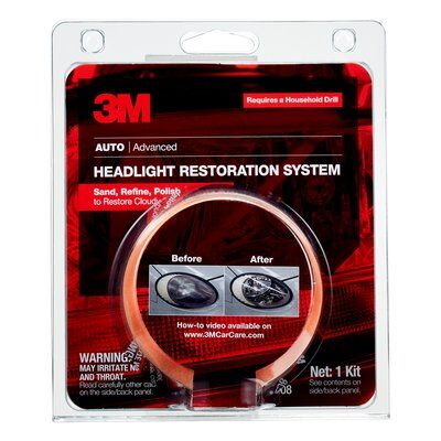 3M 39008 Headlight Restoration Kit - 2
