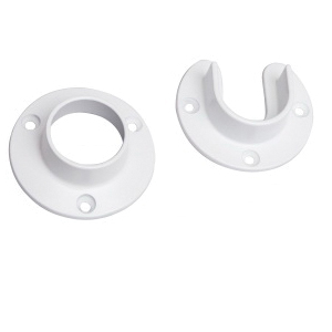 Knape & Vogt Closet-Pro HD CD-0010-BRZ Pole Socket, Steel, Bronze