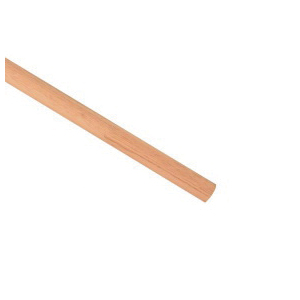 Knape & Vogt Closet-Pro HD 0015-6OK Closet Pole, 1-5/16 in Dia, 72 in L, Hardwood, Wood