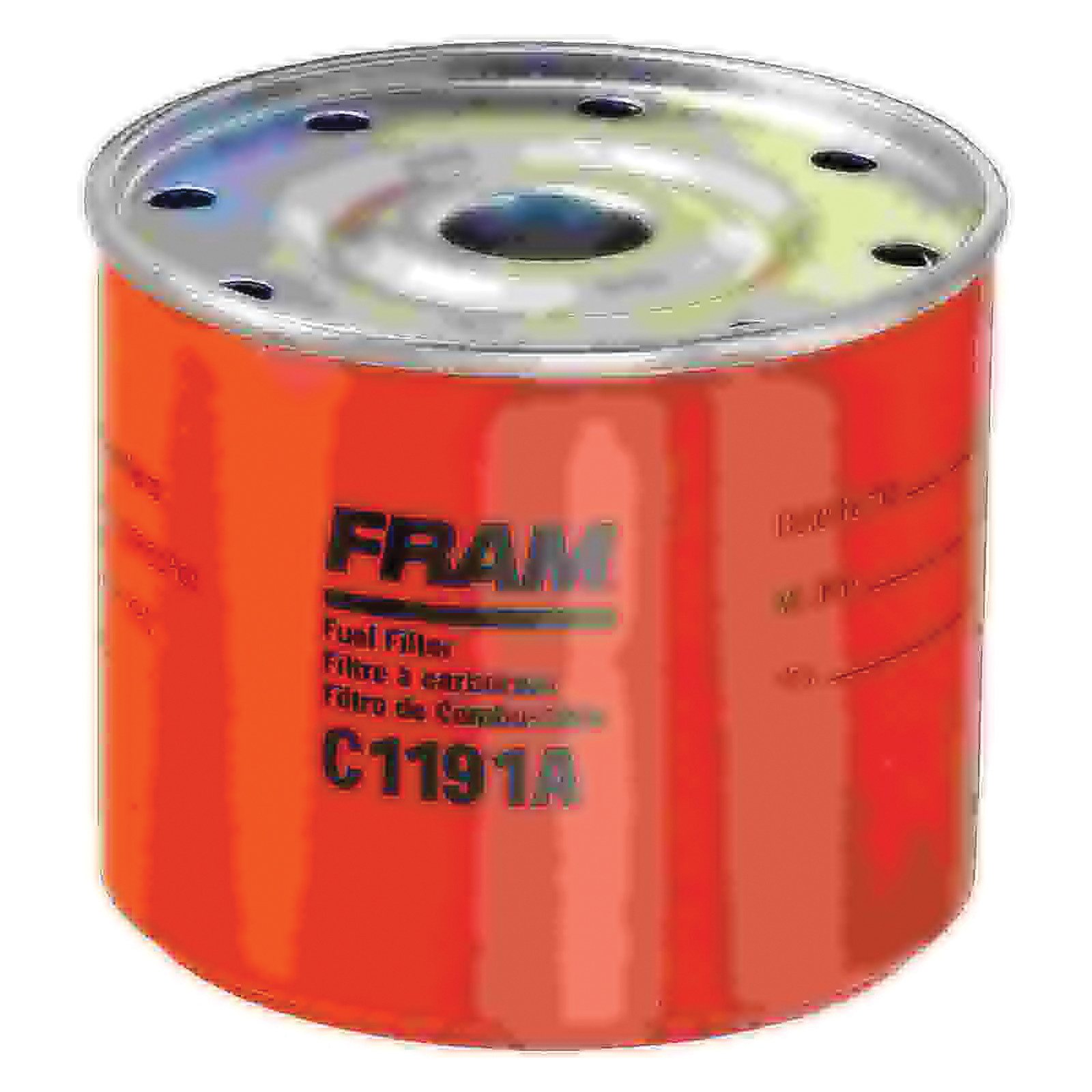 Fram C1191A Cartridge Fuel Filter, 0.748 in ID x 3.425 in OD x 2.839 in H Dimensions, Diesel