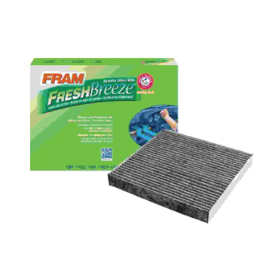 Fram FRESH BREEZE CF10134 Cabin Air Filter, 9.298 in L x 8.904 in W x 1.182 in H Dimensions