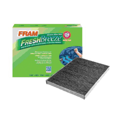 Fram FRESH BREEZE CF9597A Cabin Air Filter, 12.253 in L x 9.298 in W x 0.926 in H Dimensions