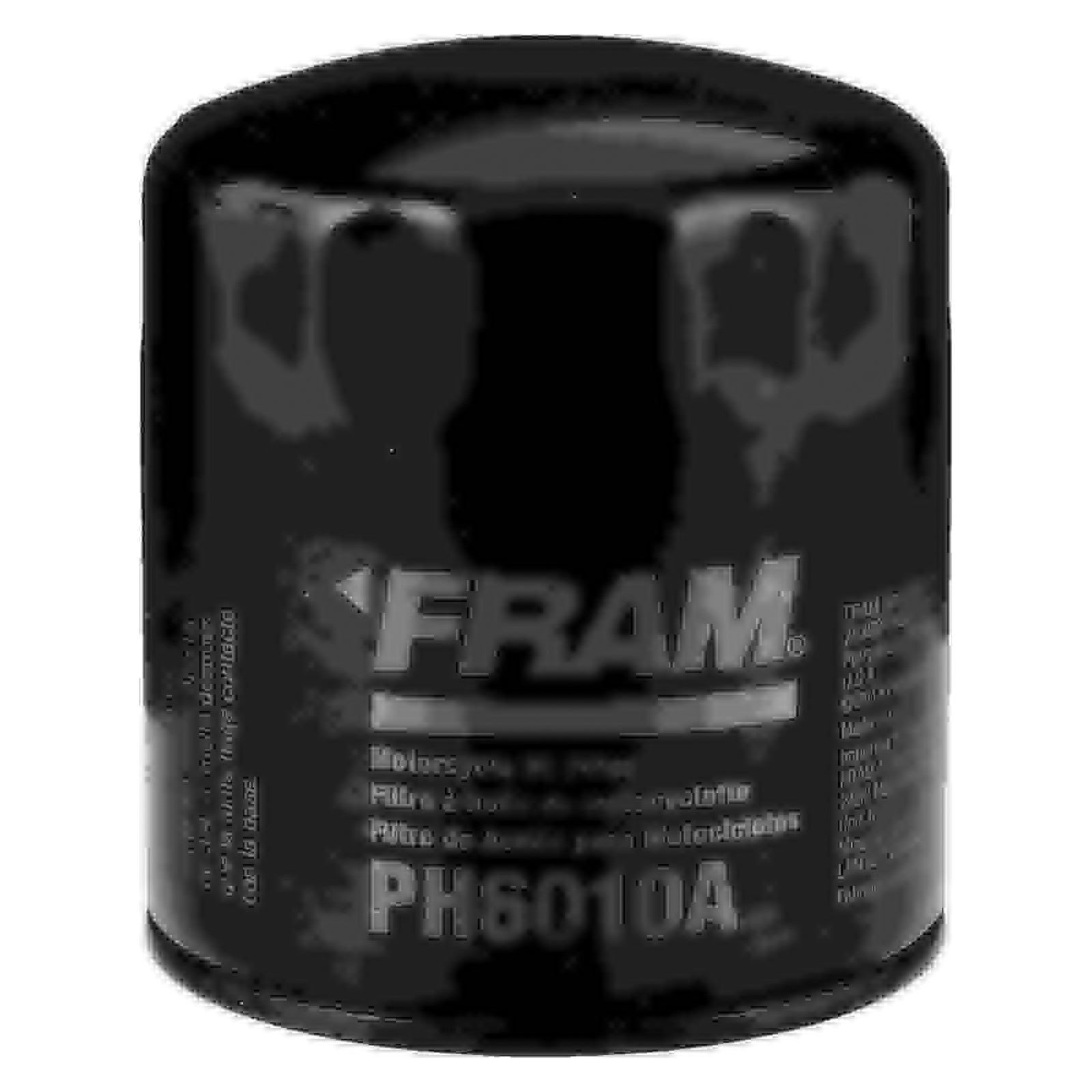 Fram PH6010A Full Flow Spin-On Oil Filter, 20 mm Connection, 3 in OD x 3.359 in H