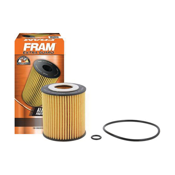 Fram Extra Guard CH9641 Cartridge Oil Filter, Fibers, Resin Filter Media, 1.084 in ID x 2.575 in OD x 2.896 in H