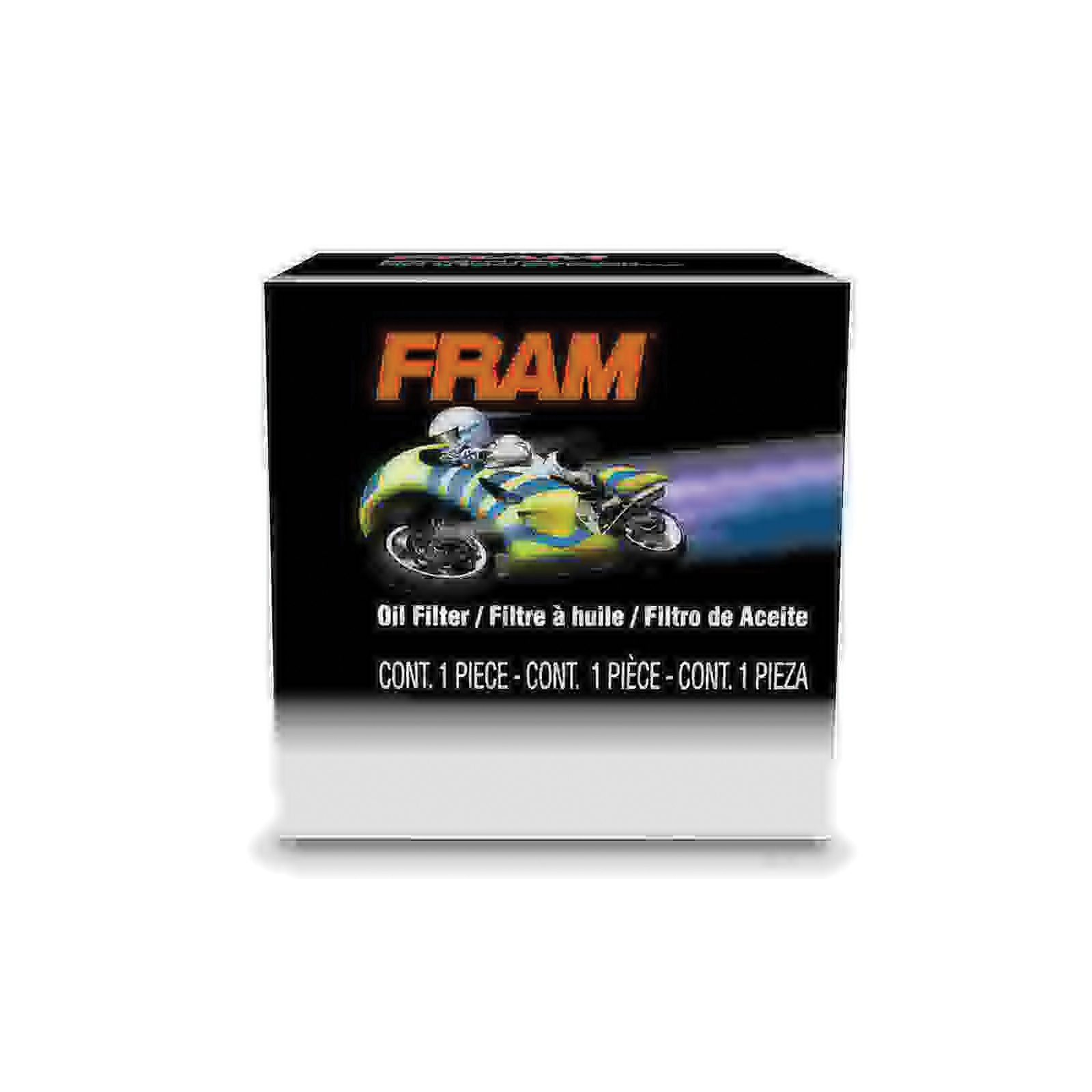 Fram PH6017A Full Flow Spin-On Oil Filter, 20 mm Connection, 2.67 in OD x 2.57 in H